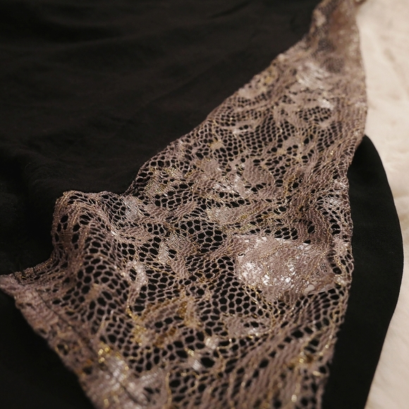 ⭐ 3/$15 ⭐ Sheer black top - Picture 7 of 8